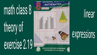 math class 8  exercise 219 complete [upl. by Leach925]