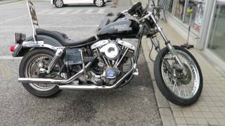 masterpiece1979FXE DYNA2000i KickStart cold engine [upl. by Hurst254]