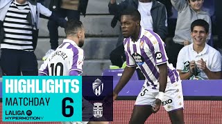 Resumen de Real Valladolid CF vs FC Cartagena 10 [upl. by Helbon264]