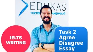 IELTS WRITING TASK 2  AGREE DISAGREE ESSAY [upl. by Cottle850]