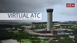 IVAO Online ATC  Jakarta Radar East WIIFECTR  2024Nov24 [upl. by Stefan]