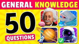 How Good is Your General Knowledge Take This 50Question Quiz To Find Out [upl. by Adnorahc698]