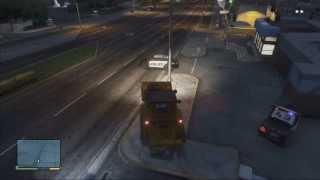 GTA V Franklin Side Mission Help Worker w Bulldozer then kill everyone with it [upl. by Navac]