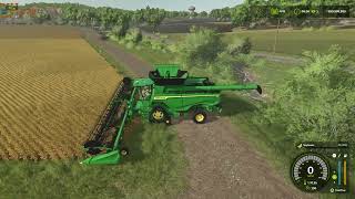 Soybean Planting amp Harvest Farming Simulator 25 PC 4k 2024 11 12 [upl. by Yerhcaz]