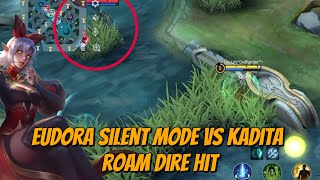 1 match fokus lock Kadita  Eudora midlaner mematikan riws eudoraphobia eudora mobilelegends [upl. by Sardse92]