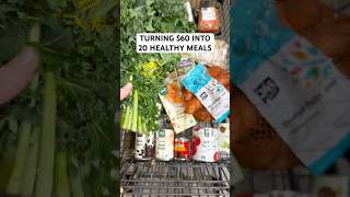 Turning 60 into 20 healthy meals — Part 1 List in description groceryshopping mealprep [upl. by Marou]