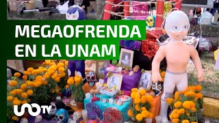 Megaofrenda en UNAM rinde homenaje al cine mexicano [upl. by Addis]