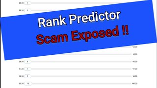 How Rank Predictor FAILED Rank predictor SCAM LIVE videoHow to know actual rank GATE 2023 IITK [upl. by Stillman]