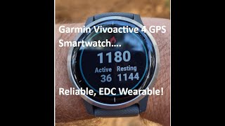 Garmin Vivoactive 4 GPS SmartwatchEveryday Reliable Wearable Smartwatch [upl. by Lasala80]