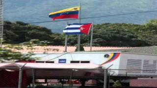 Bandera cubana causa revuelo en Venezuelaflv [upl. by Waters232]