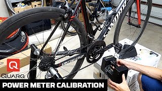 Specialized Quarq Power Meter Calibration [upl. by Ginni146]