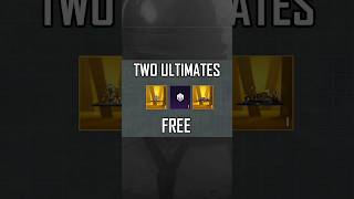 Free two Ultimates PUBGM 💀 shorts [upl. by Nils]