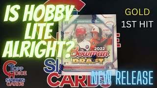 2022 Bowman Draft Hobby Lite New Release Is It Worth Buying [upl. by Atiuqcaj208]