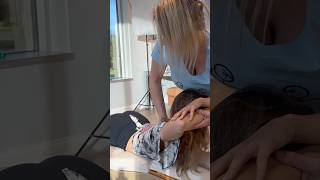 Dancer Spine Cracks chiropractic asmr shorts [upl. by Kahaleel]