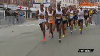 Copenhagen Half Marathon 2018 Full Race [upl. by Eninahs]