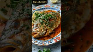 How to Cook Tunisian Fish Maquf 🐟🌿 food seafood fishrecipe [upl. by Spevek912]