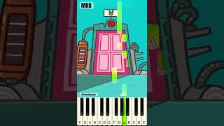 Catnap and The Smiling critters collect fear at the scar floor ToonJourney  Piano Tutorial [upl. by Doolittle]