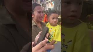 Deaf boy able to speak after being blessed by Pope Francis in Indonesia [upl. by Vanya]