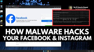 How Facebook amp Instagram accounts are hacked by Malware [upl. by Lilaj333]