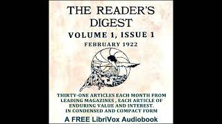 The Readers Digest Volume 1 Issue 1 by Various read by Various  Full Audio Book [upl. by Ednalrim]