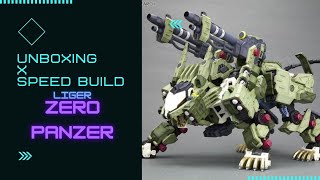 Unboxing X Speed Build Liger Zero Panzer by BT Model [upl. by Ilram]