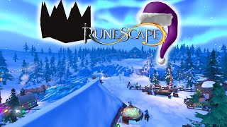 Its Christmas Time The Whole Runescape 3 Christmas Post Is Packed Black Partyhat amp Purple Santa [upl. by Ryhpez]