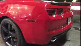 Camaro SS L99 catsresonator delete only sound in 4K [upl. by Soalokcin520]