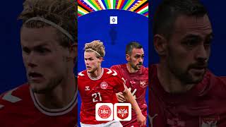 DENMARK vs SERBIA  25 JUN  2100h besoccer eurocup football denmark serbia [upl. by Guntar]