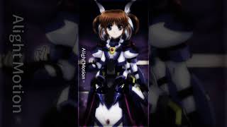 Nanoha Takamachi 1080p60 edit madokamagica edit magiarecord subscribe goviral like [upl. by Dafna359]