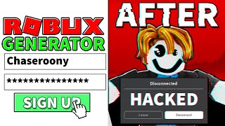 i tried ROBLOX FREE ROBUX GENERATORS [upl. by Naivaf]