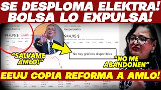 MARTES FINAL SE DESPLOMA ELEKTRA ¡BOLSA EXPULSA A SALINAS EEUU COPIA REFORMA JUDICIAL A AMLO HOY [upl. by Ysdnil153]