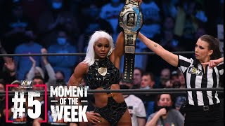 History Was Made When the Inaugural TBS Womens Champion Has Been Crowned  AEW Dynamite 1522 [upl. by Nebur240]