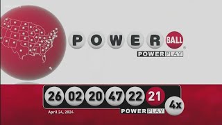 Powerball April 24 2024 [upl. by Elyrehc12]