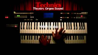 Goldfinger the James Bond movie theme  Technics FA1 Organ [upl. by Edana]