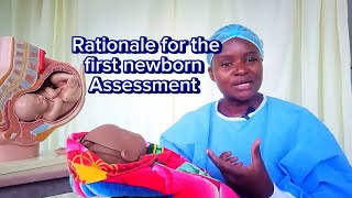 Newborn Assessment Preparationamp Rationale [upl. by Jolda]