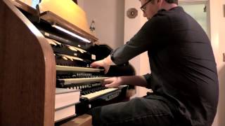 Huge Pipe Organ in Small House Michigan [upl. by Lohner]