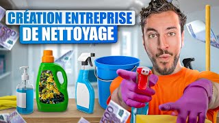 Créer sa MicroEntreprise de Nettoyage de A à Z en 12 Minutes [upl. by Norb]