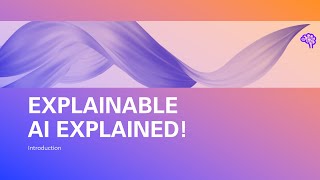 Explainable AI explained  1 Introduction [upl. by Lak689]