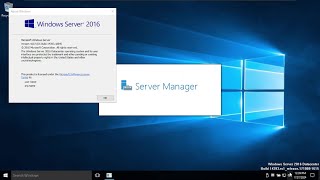 Windows Server 2016 ESD Installation [upl. by Euqirne]