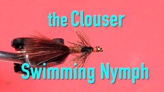 Bass and Carp Flies the Clouser Swimming Nymph [upl. by Anauq]