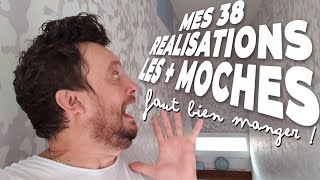 MES 38 REALISATIONS LES PLUS MOCHES faut bien manger [upl. by Naashar]