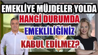 CANLI Emekliye Müjde Yolda Hangi Durumda Emekliliğiniz Kabul Edilmez [upl. by Novyert696]