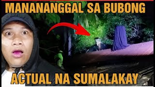 MANANANGGAL SA BUBONG NG BAHAY ACTUAL NA SUMALAKAY  BIMS GHOST TV [upl. by Berne]