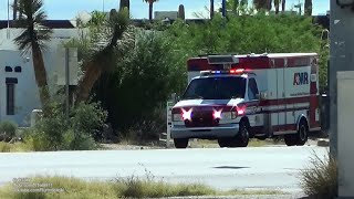 Tucson AMR ambulance 899 responding AZ  9222017 [upl. by Mariko]