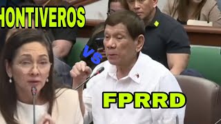 FPRRD MAINIT ANG SAGUTAN VS HONTIVEROS [upl. by Aurita585]