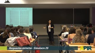 Tutoría Macrosimulacro  Simulacro 20  Academia APIR  2018 [upl. by East]