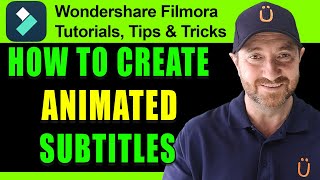 Filmora 13 How to Add EyeCatching Animated Subtitles [upl. by Annoyed]