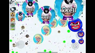 DESTROYING TEAMS AGARIO MOBILE [upl. by Whitby]