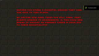 Doom 2 Altars of Madness Map06 Intermission Text [upl. by Rehptsirhc]