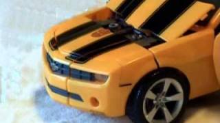 Ultimate Bumblebee stop motion transformation [upl. by Norrv638]